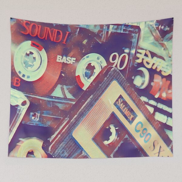 Item preview, GALATHI Cassette Painting - Old Age designed and sold by Galathi Designs.
