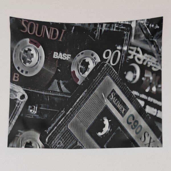 Item preview, GALATHI Cassette Black and White - Old Age designed and sold by Galathi Designs.