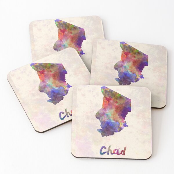Item preview, Chad en acuarela designed and sold by paulrommer.