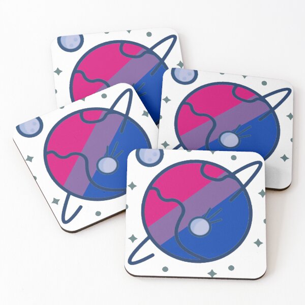 Item preview, cute bisexual planet designed and sold by indiecases.