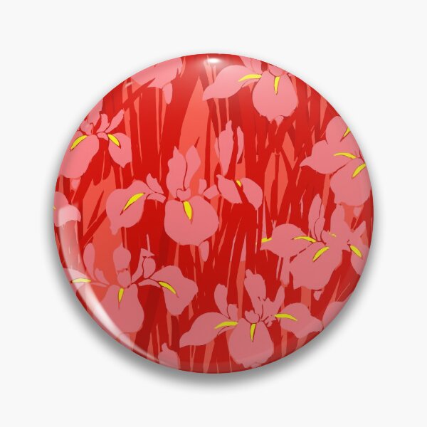 Artikelvorschau, Irisblüten - Orange Pink entworfen und verkauft von SilverPegasus.
