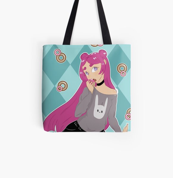 Donut Lover Mika All Over Print Tote Bag