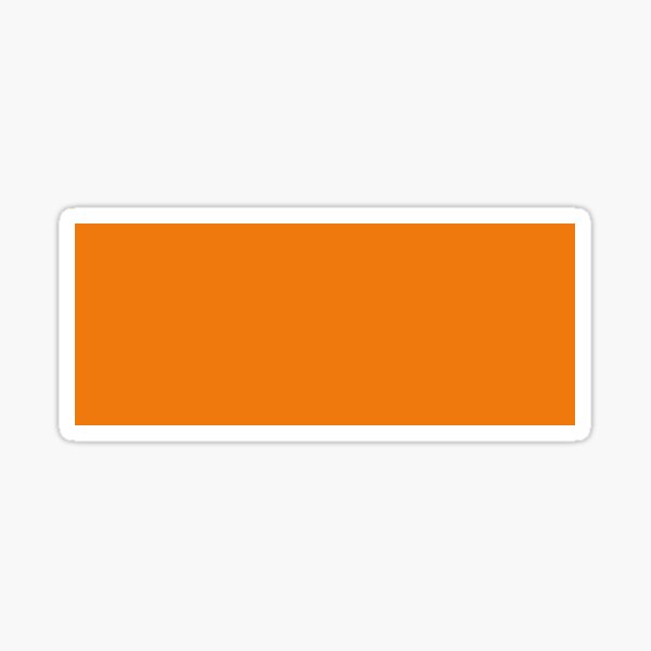 "Plain Orange Carpet 01 I Solid Orange Carpet 01" Sticker for Sale by