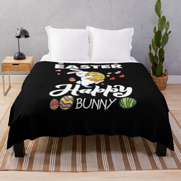 Item preview, Easter Happy Bunny - Happy Easter With Cute Bunny  designed and sold by The Full Cart.