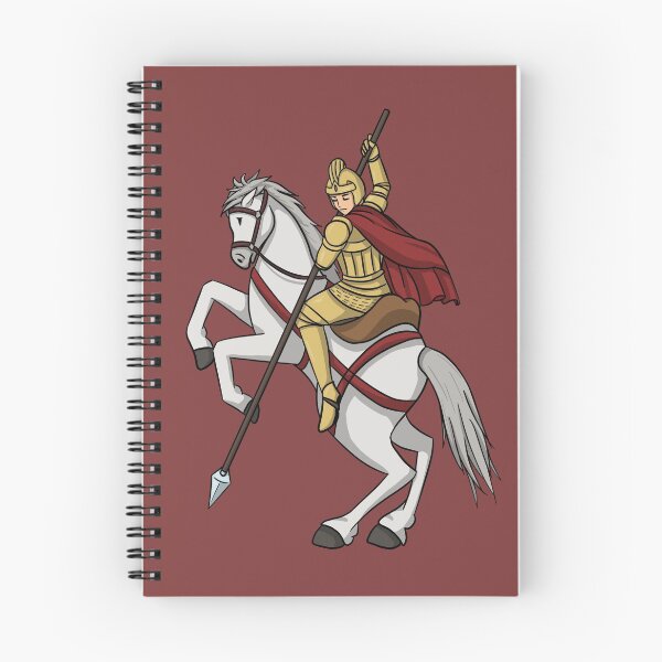 Item preview, Saint George on a white horse designed and sold by HeatherPhn.