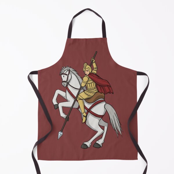 Item preview, Saint George on a white horse designed and sold by HeatherPhn.