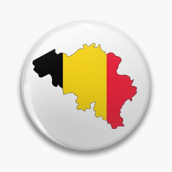 Item preview, Belgium flag map designed and sold by ctad.
