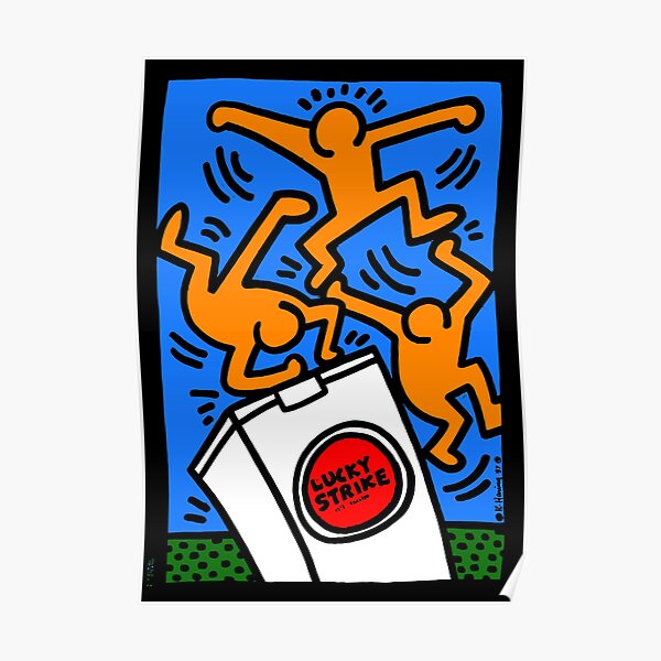 Top Of Keith Haring Keith Haring Mejor vendido Póster