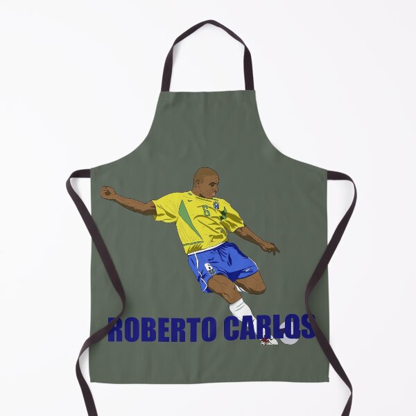 Item preview, Roberto Carlos digital art portrait designed and sold by TheSportsDraw.