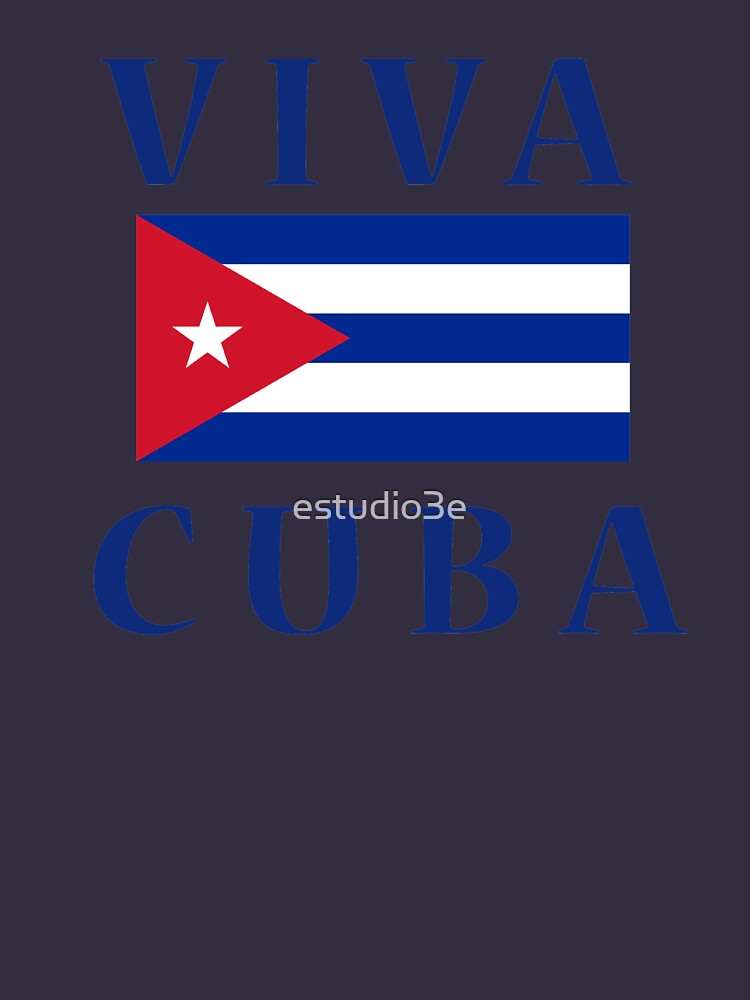 "Viva Cuba!" Tshirt by estudio3e Redbubble