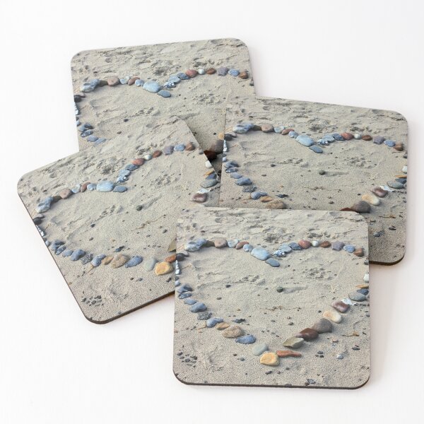 Item preview, Heart of stones on the beach designed and sold by Deez Direct.