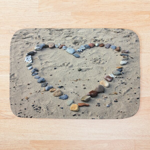 Item preview, Heart of stones on the beach designed and sold by Deez Direct.
