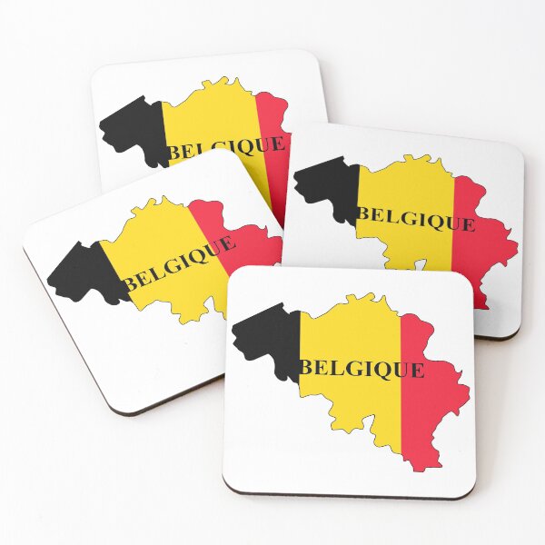 Item preview, Belgium Flag Map with Inscribed Name designed and sold by ctad.
