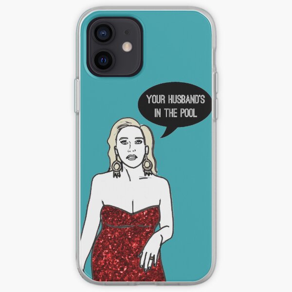 Husband in the pool iPhone Soft Case