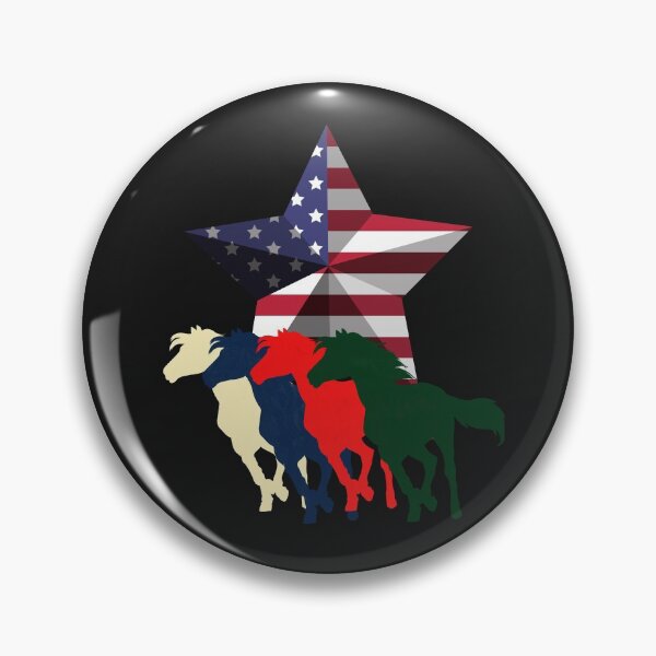 Item preview, FOUR HORSES, FOUR HORSES OF THE APOCALYPSE, AMERICAN STAR designed and sold by R B Chrystal.