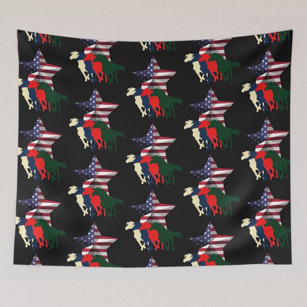 Item preview, FOUR HORSES, FOUR HORSES OF THE APOCALYPSE, AMERICAN STAR designed and sold by R B Chrystal.
