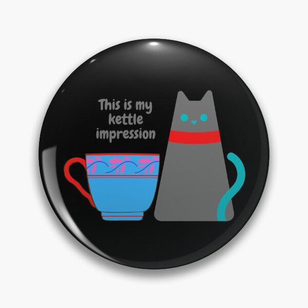 Item preview, Cats impression of a kettle  designed and sold by Blertz.