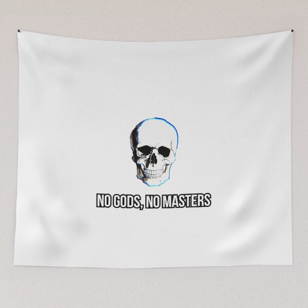 Item preview, NO GODS NO MASTERS! designed and sold by xBLACKSTAR.
