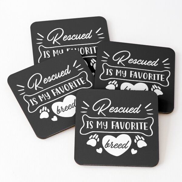 Item preview, Rescued Is My Favorite Breed designed and sold by cherrific.