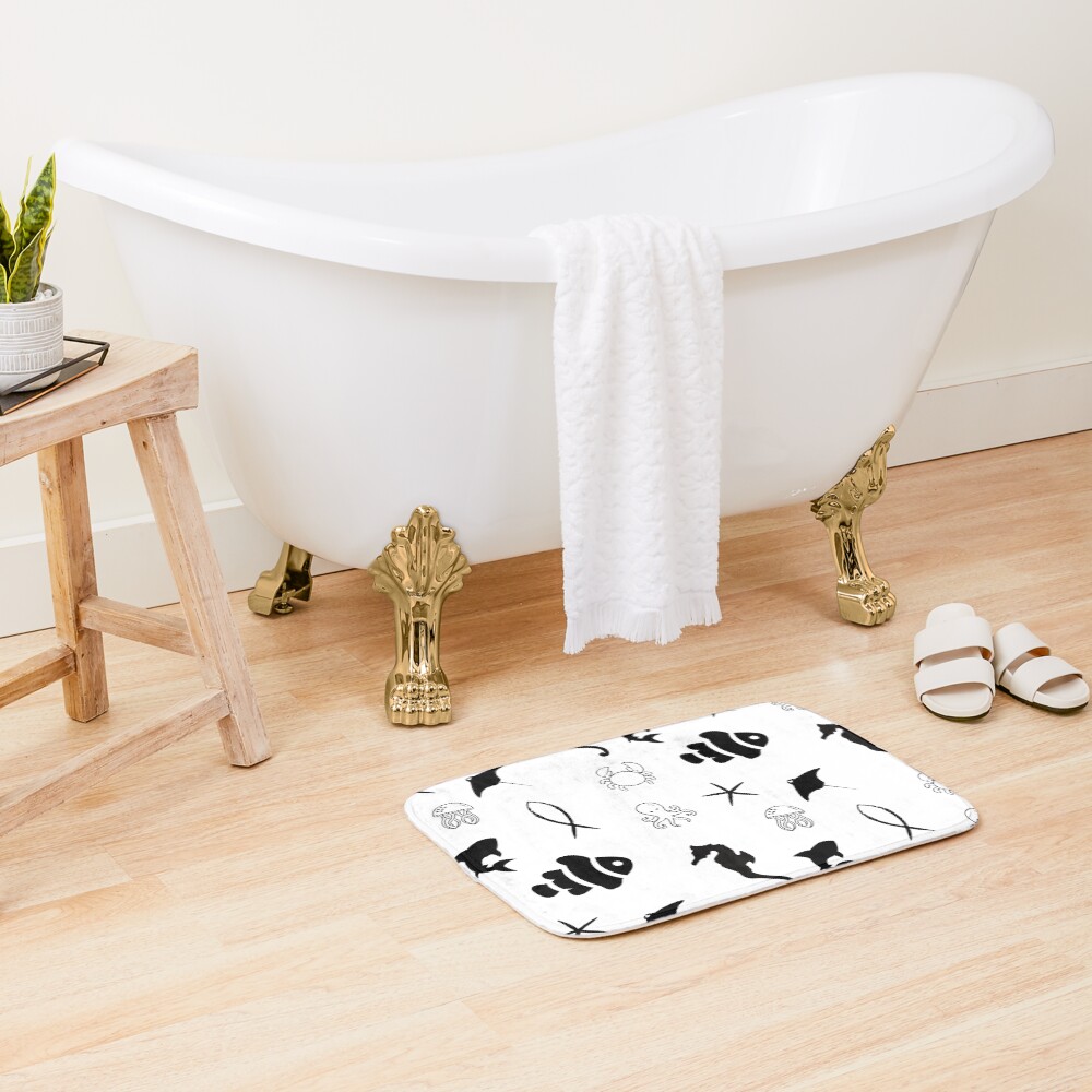 Item preview, Bath Mat designed and sold by YouLightMeUp.