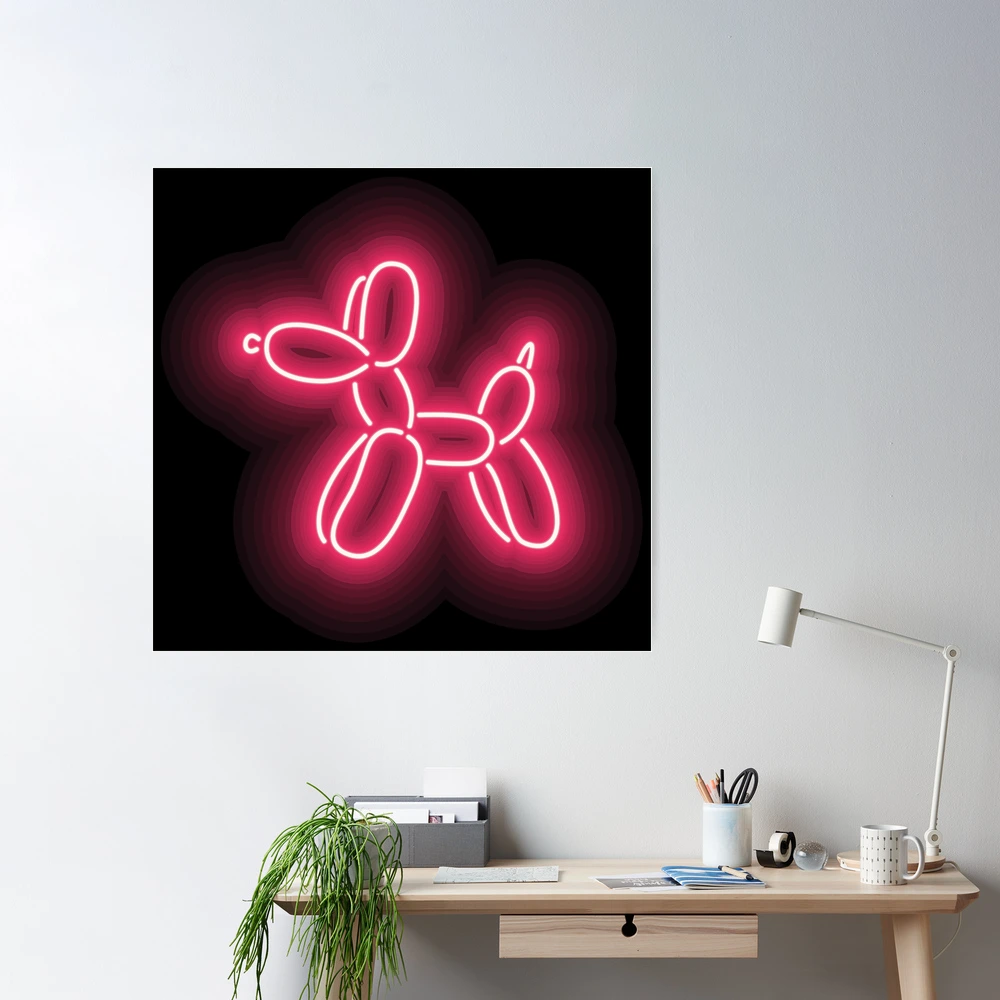 Balloon Dog Neon Sign