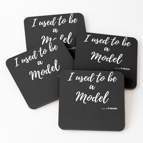 Item preview, I used to be a model - funny design designed and sold by NGAGE "LIVE LIFE".