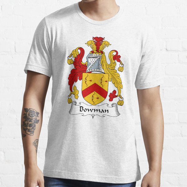 "Bowman Coat Of Arms / Bowman Family Crest" T-shirt For Sale By ...