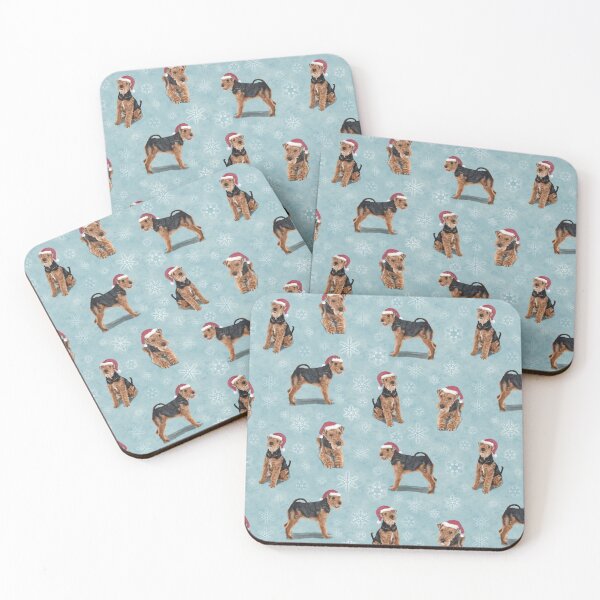 Item preview, The Christmas Welsh Terrier Dog designed and sold by Elspeth Rose Design.