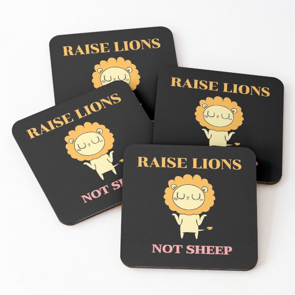 Item preview, Raise Lions Not Sheep designed and sold by Destine99.