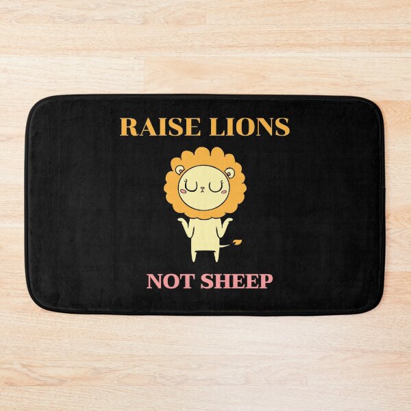 Item preview, Raise Lions Not Sheep designed and sold by Destine99.