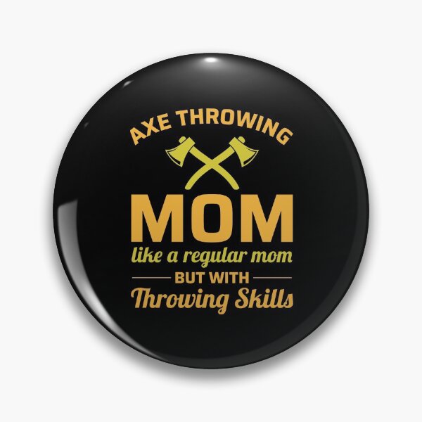 Item preview, Axe Throwing Mom Thrower Hatchet Lumberjack Funny designed and sold by CuteDesigns1.