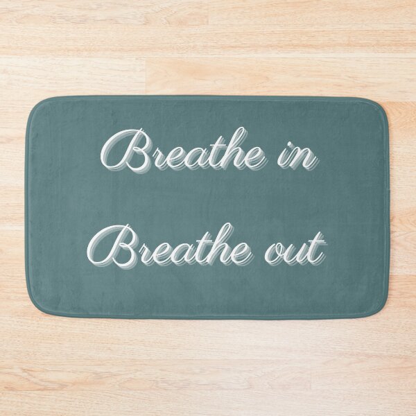 Item preview, Breathe In, Breathe Out - Yoga Design designed and sold by HobbiesAndFun.