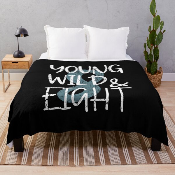 Item preview, Young Wild and eight 8th birthday designed and sold by Kalli-design.