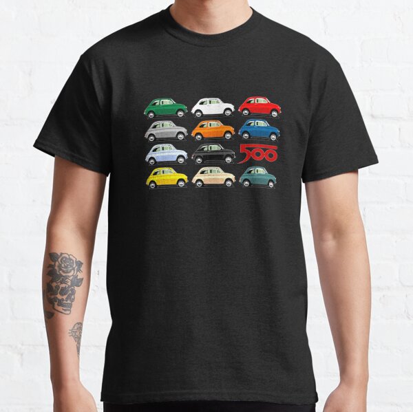 Fiat 500 Seitenansicht Classic Shirt, Hoodie, 2 Classic T-Shirt