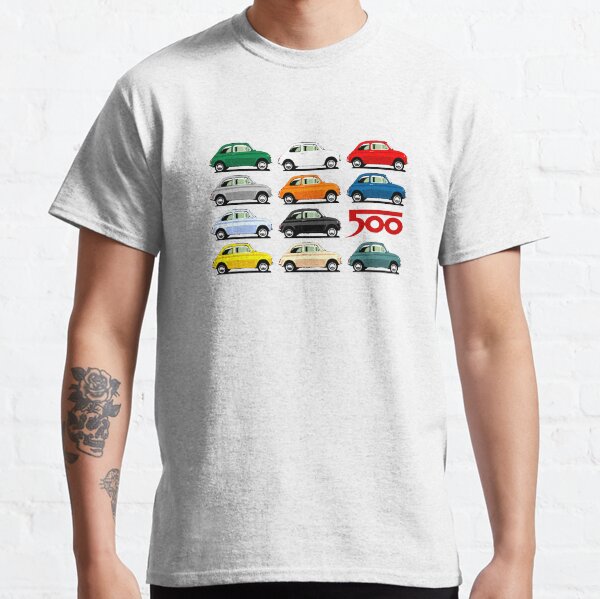 Fiat 500 Side View Classic Shirt, Hoodie, 2 Classic T-Shirt