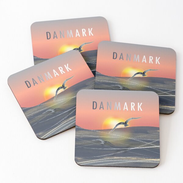 Item preview, Dinamarca, Danmark, playa danesa, paisaje marino de Dansk strand designed and sold by Caroline Laursen.