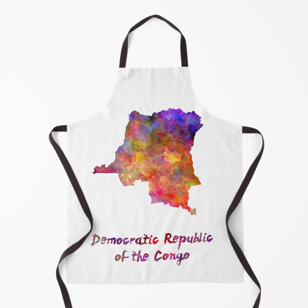 Item preview, Democratic Republic of the Congo in watercolor designed and sold by paulrommer.