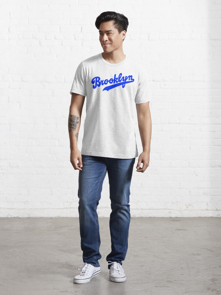 brooklyn vintage dodgers baseball Essential T-Shirt for Sale by Hungry  Hungry Buffalo