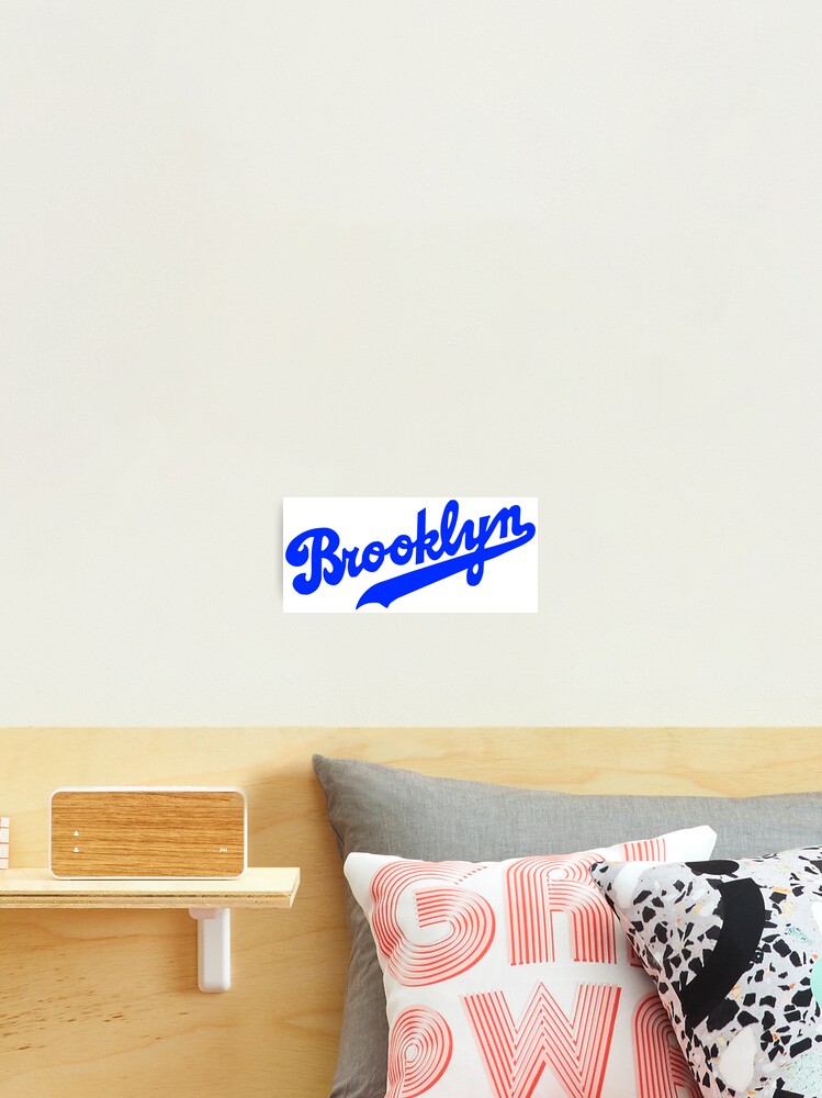 Brooklyn Dodgers Sticker Metal Print for Sale by alaree8