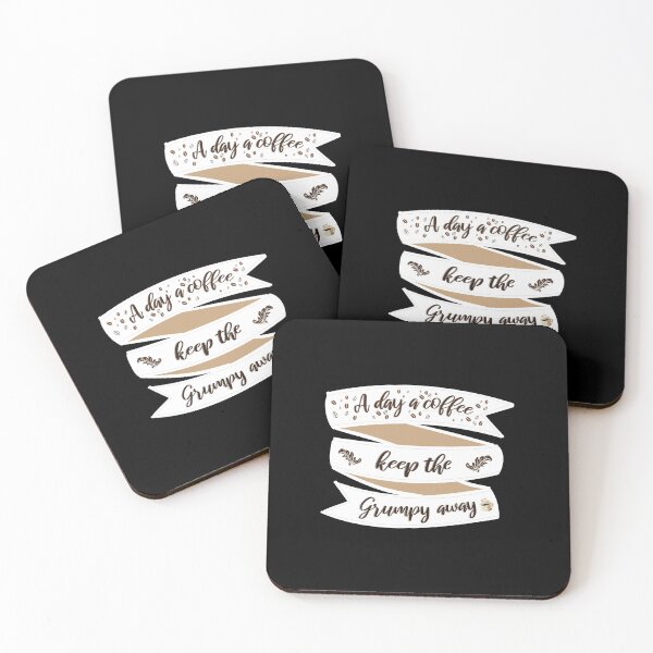 Item preview, A Coffee A day keep the grumpy away designed and sold by Hicham Arbaoui.