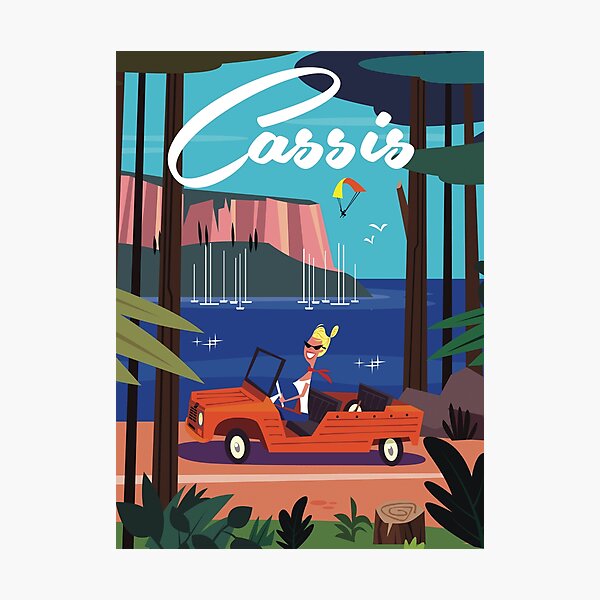 Item preview, Cassis poster designed and sold by GAGodel.