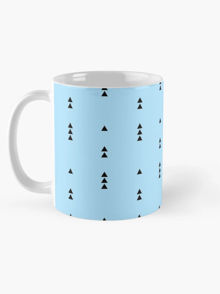 Thumbnail 5 of 6, Coffee Mug, Triangular geometry designed and sold by Raspberry-Cat.