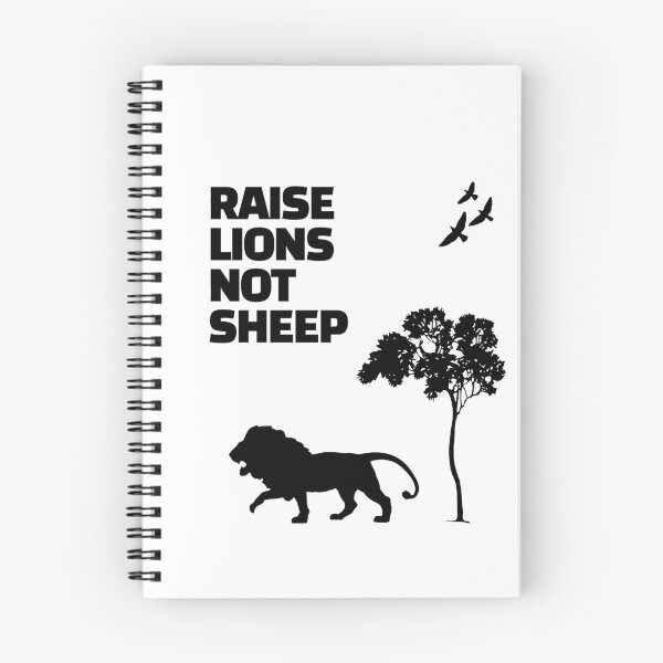 Item preview, raise lions not sheep designed and sold by J- exit.