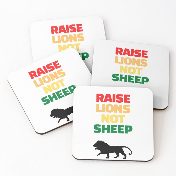 Item preview, Copy of raise lions not sheep designed and sold by J- exit.