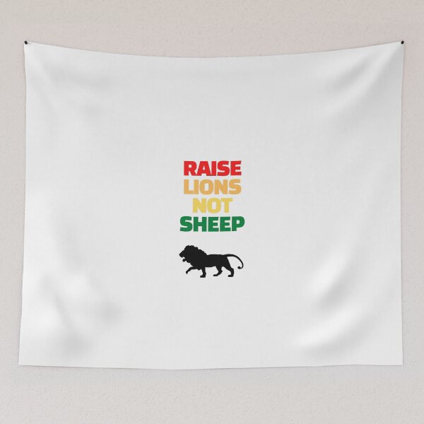 Item preview, Copy of raise lions not sheep designed and sold by J- exit.