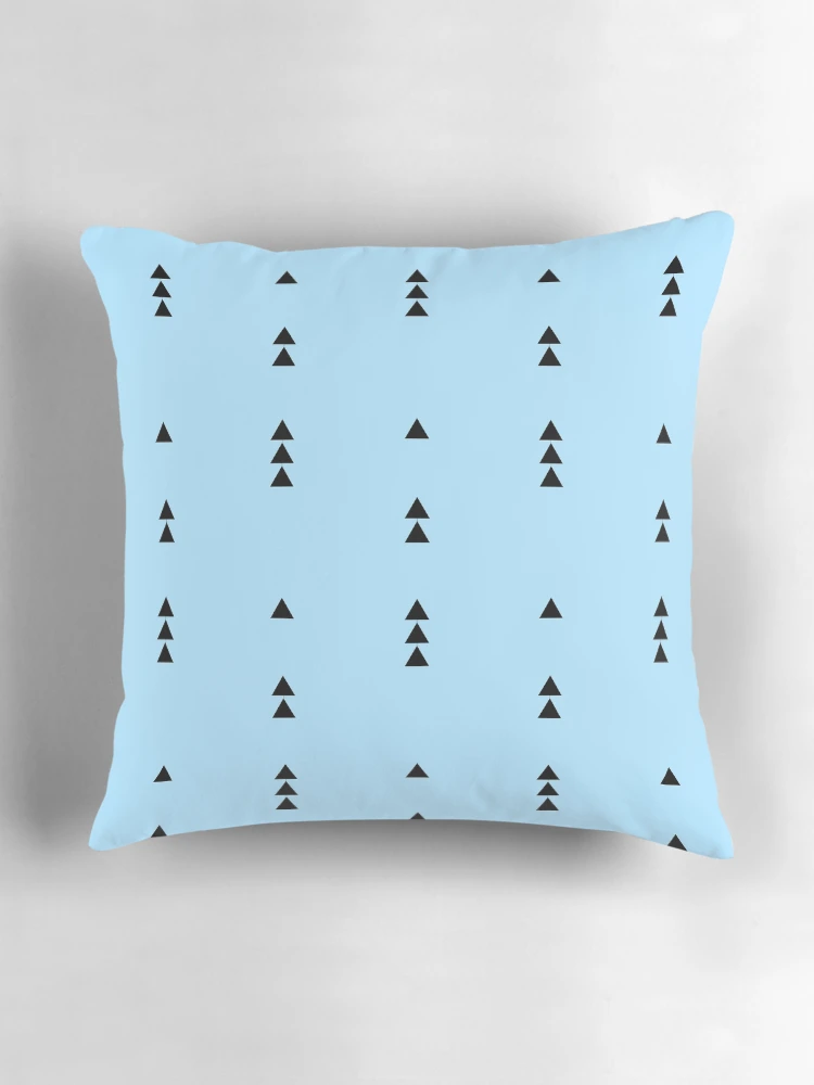 Thumbnail 3 of 4, Pillow, Triangular geometry designed and sold by Raspberry-Cat.
