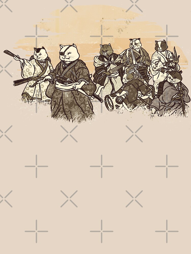 Sieben Samurai Katze von xiaobaosg