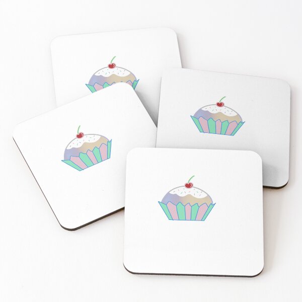 Item preview, Rainbow pastels cupcake designed and sold by Becky Tuffin.