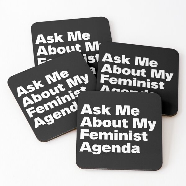 Item preview, Ask Me About My Feminist Agenda designed and sold by StrongFeminst.