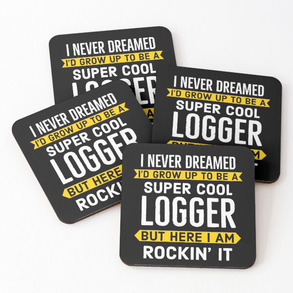 Item preview, Super Cool Logger designed and sold by Luna1Shop.